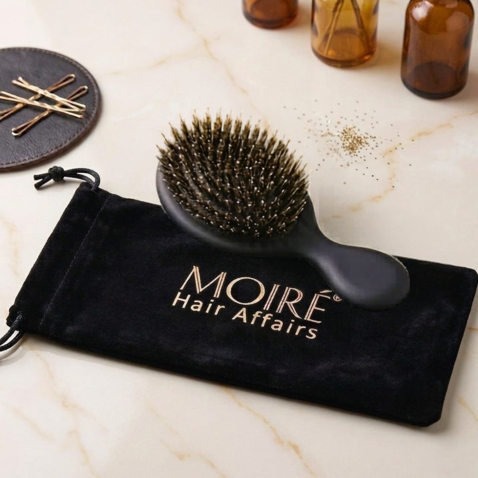 Moiré Bürste klein