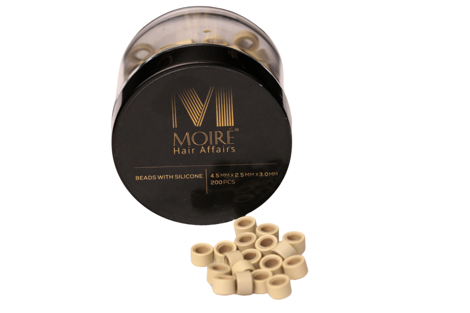 Moiré Beads - Natur