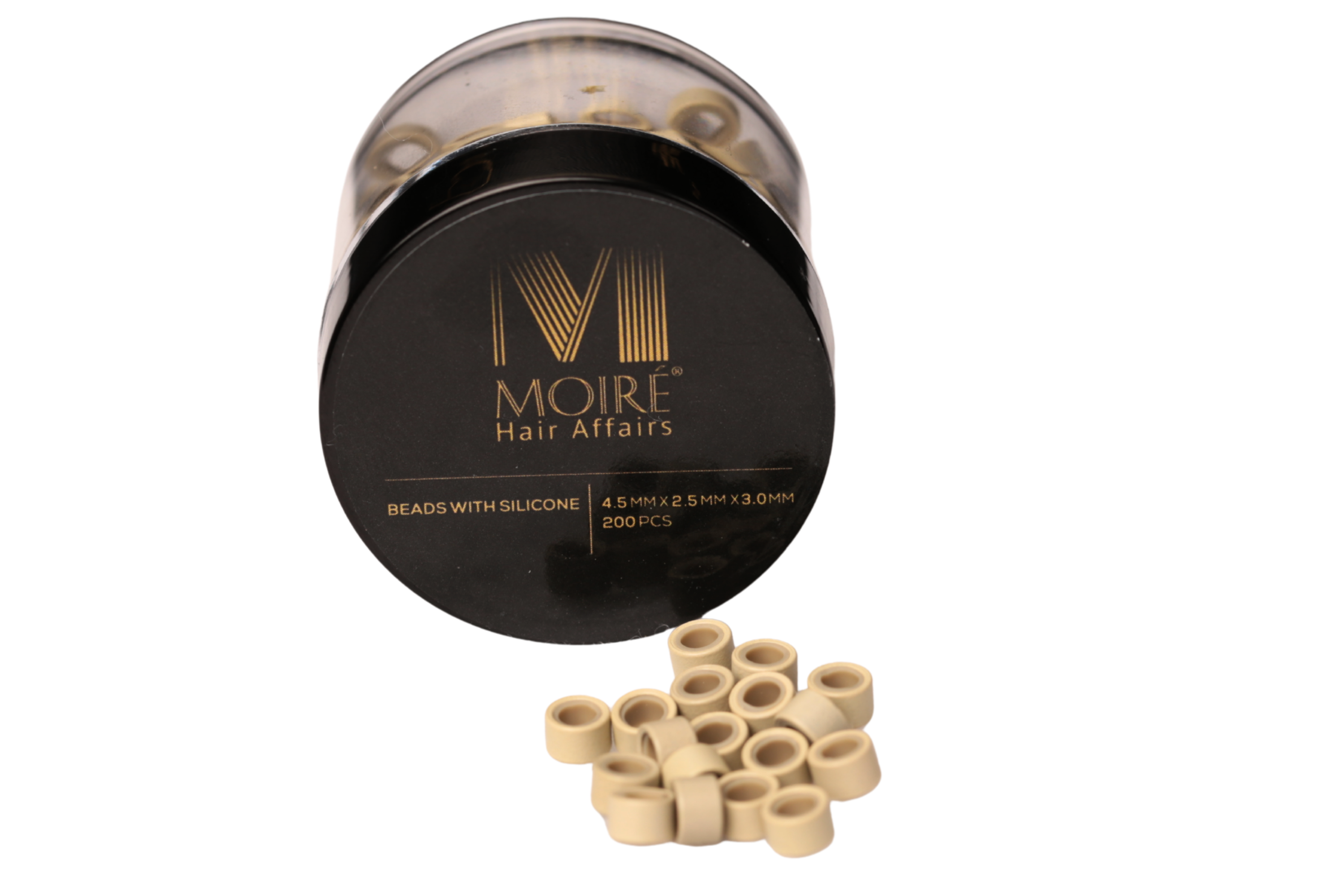 Moiré Beads - Natur