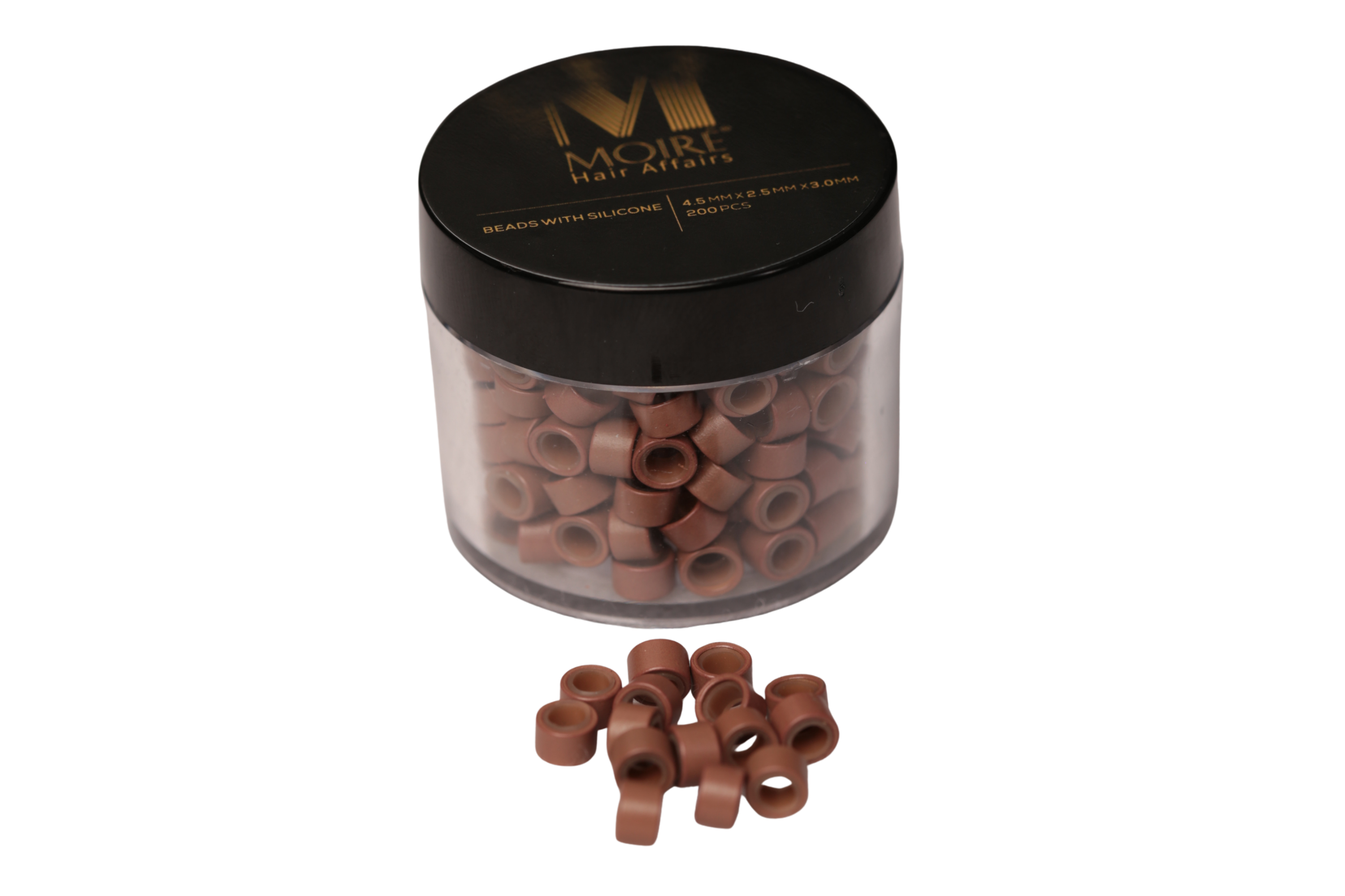 Moiré Beads - Braun