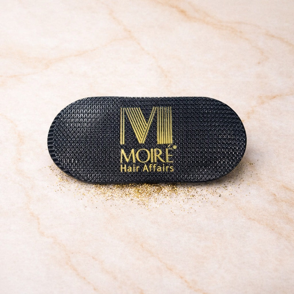 Moiré Hair-Pad zum perfekten Abteilen