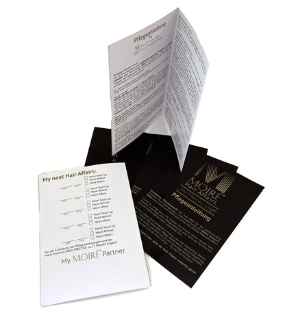 Moiré Pflegeanleitung 50 Stück